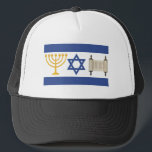 Boné Bandeira de Israel<br><div class="desc">Modelo de chapéu</div>