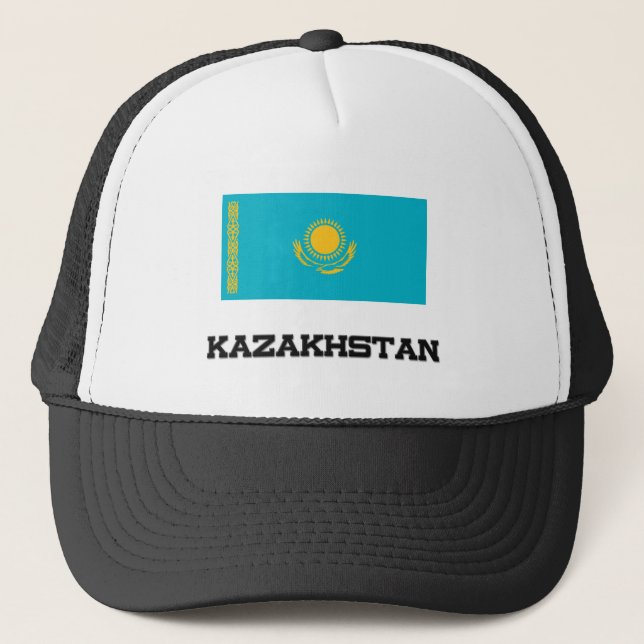 Boné Bandeira de Kazakhstan (Frente)