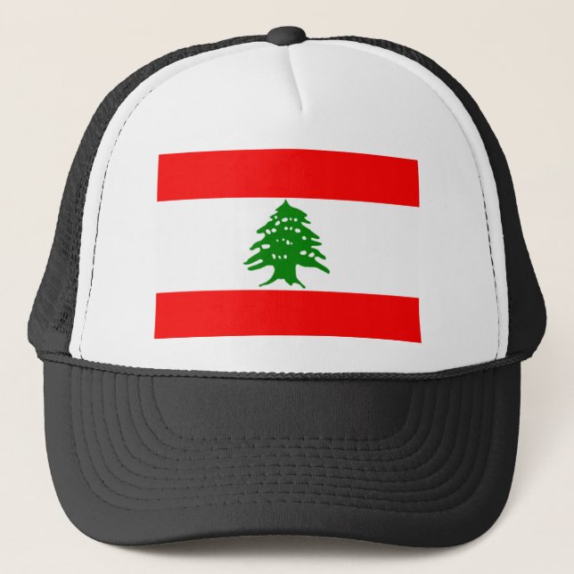 Boné Bandeira de Líbano (Frente)