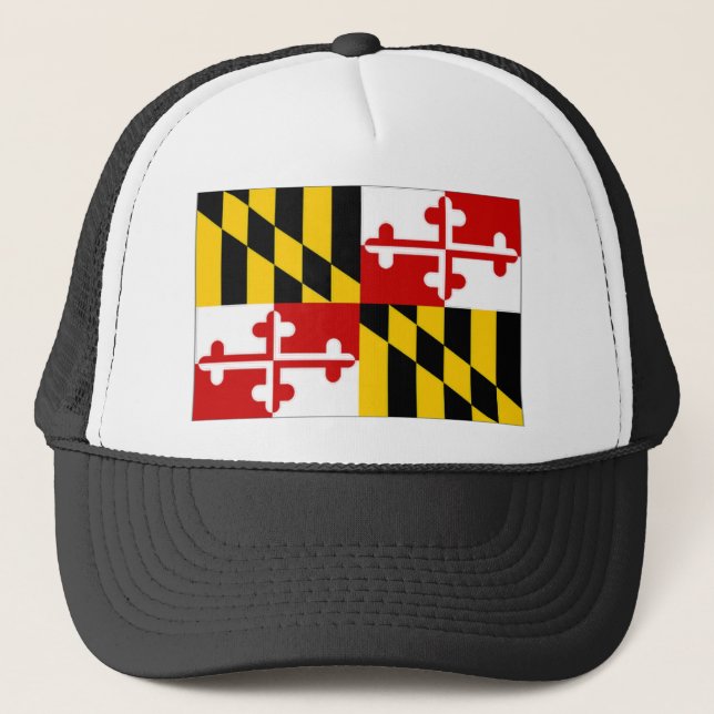 Boné Bandeira de Maryland dos Estados Unidos (Frente)