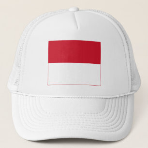 Boné Bandeira de Mônaco