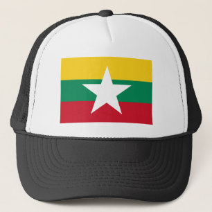 Boné Bandeira de Myanmar