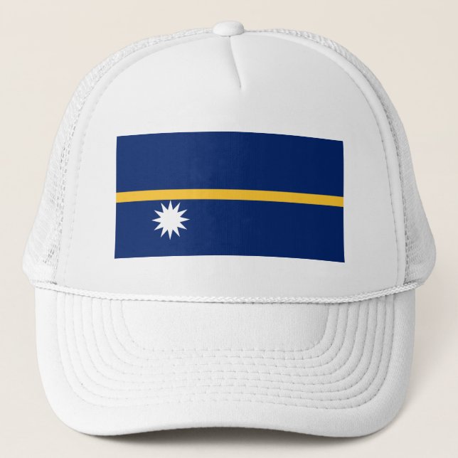 Boné Bandeira de Nauru (Frente)