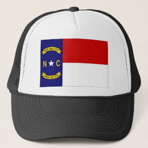 Boné Bandeira de North Carolina dos Estados Unidos