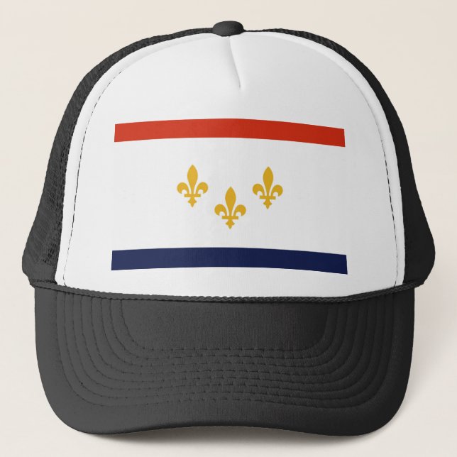 Boné bandeira de Nova Orleães (Frente)