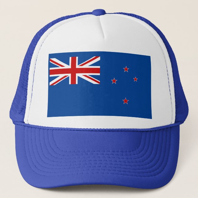 Boné Bandeira de Nova Zelândia (Frente)