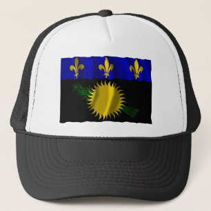 Boné Bandeira de ondulação de Guadalupe