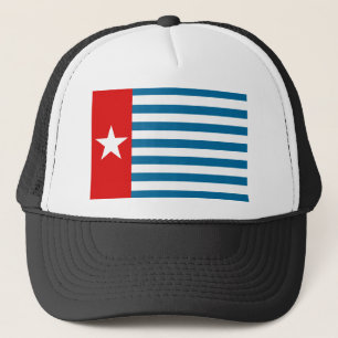 Boné Bandeira de Papua ocidental, Indonésia