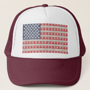 Boné Bandeira de pirata americana