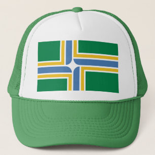 Boné Bandeira de Portland, Oregon Trucker Hat