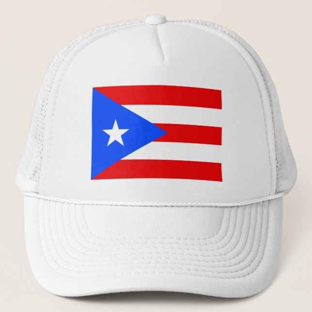 Boné Bandeira de Porto Rico (Frente)