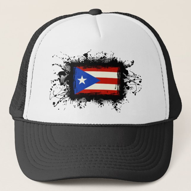 Boné Bandeira de Puerto Rico (Frente)
