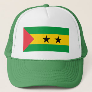 Boné Bandeira de São Tomé e Príncipe
