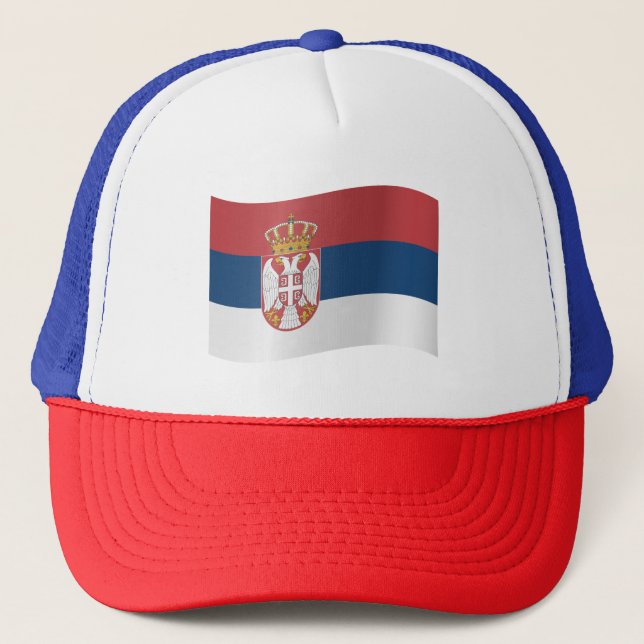 Boné Bandeira de Serbia (Frente)