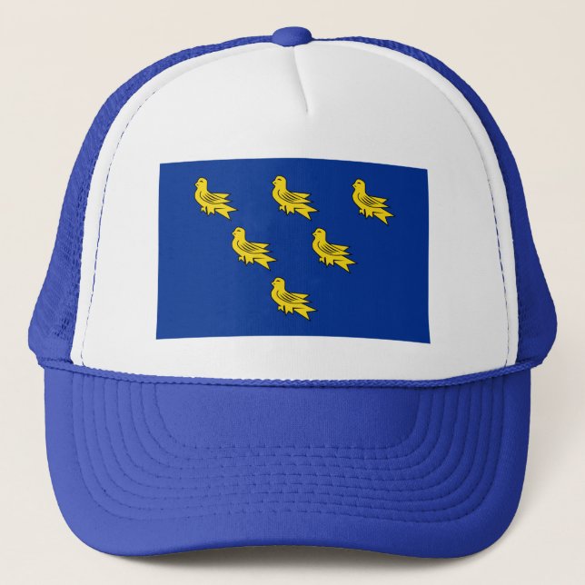 Boné Bandeira de Sussex Hat (Frente)