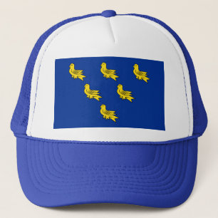 Boné Bandeira de Sussex Trucker Hat