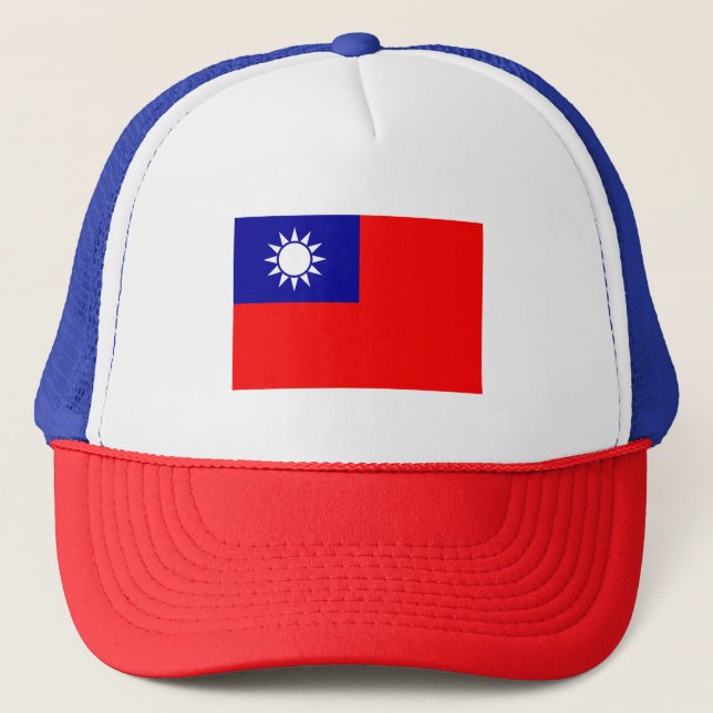 Boné Bandeira de Taiwan (Frente)