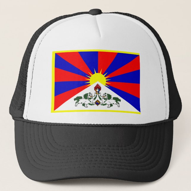 Boné Bandeira de Tibet (Frente)