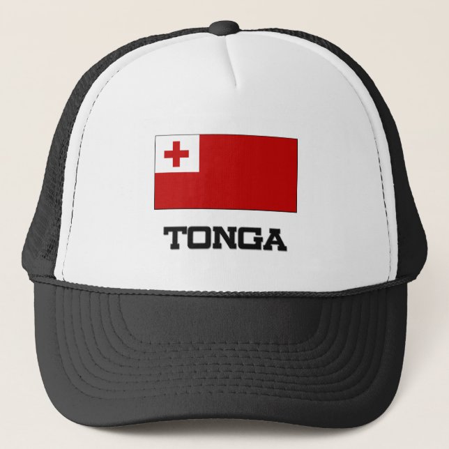 Boné Bandeira de Tonga (Frente)
