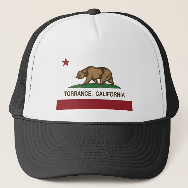 Boné bandeira de torrance Califórnia (Frente)
