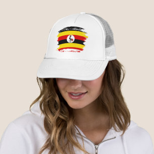 Boné bandeira de Uganda
