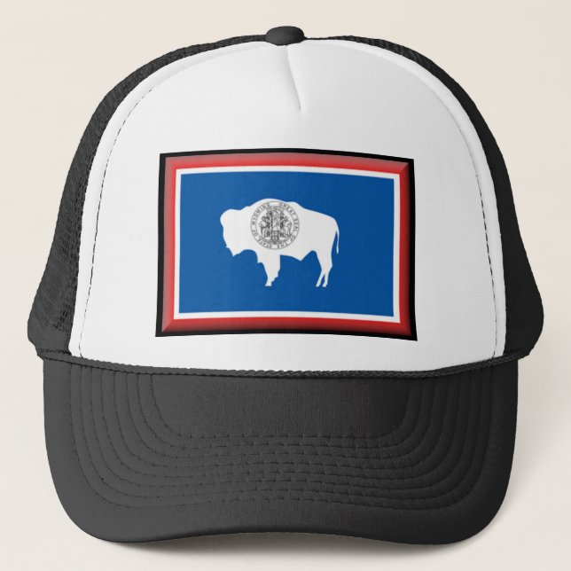 Boné Bandeira de Wyoming (Frente)