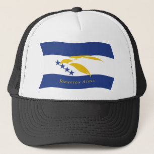 Boné Bandeira do Atol Johnston Touca