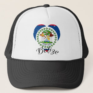 Boné Bandeira Do Belize -