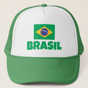 Boné bandeira do Brasil
