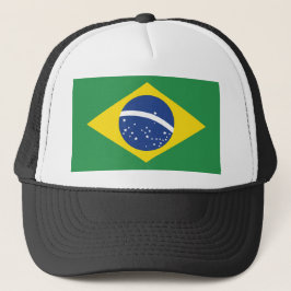 Boné Bandeira do Brasil Orgulho Patriótico Moda Festiva