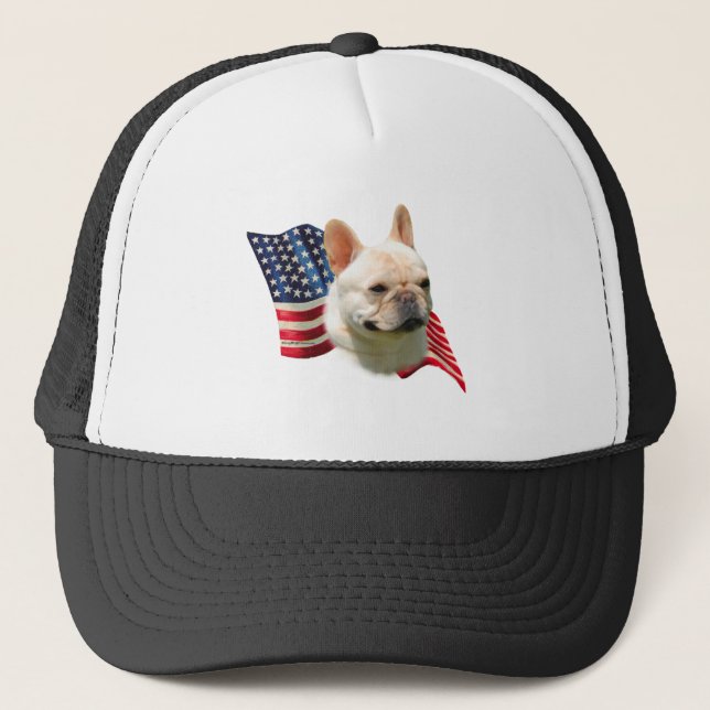Boné Bandeira do Buldogue Francês (Frente)