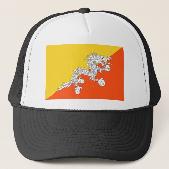 Boné Bandeira do Butão (Frente)