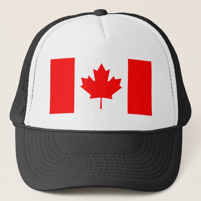 Boné Bandeira do Canadá (Frente)