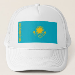 Boné Bandeira do chapéu do camionista de Kazakhstan