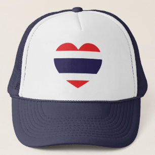 Boné Bandeira do coração de Tailândia