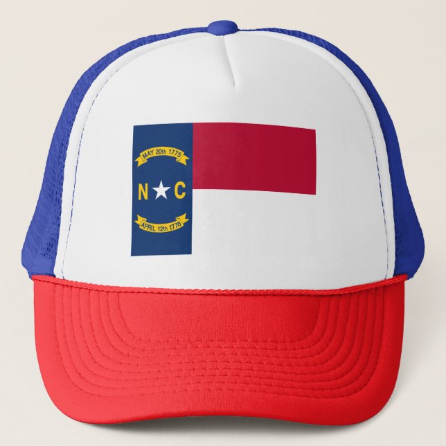 Boné Bandeira do Estado da Carolina do Norte (Frente)