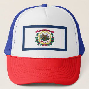 Boné Bandeira do Estado da Virgínia Ocidental