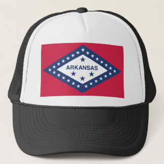 Boné Bandeira do estado de Arkansas