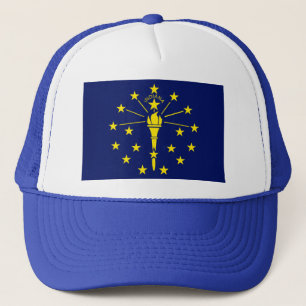 Boné Bandeira do Estado de Indiana