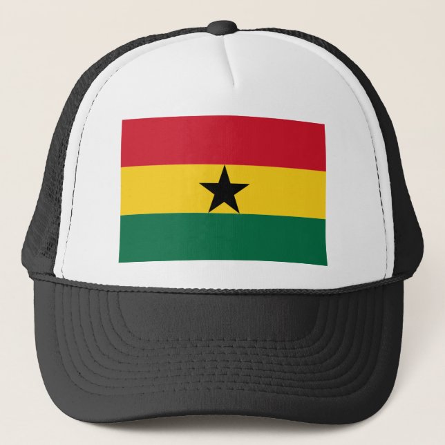 Boné Bandeira do Gana (Frente)