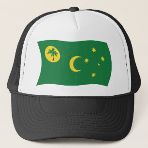 Boné Bandeira do Ilhas Cocos Gorro