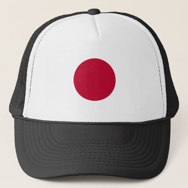 Boné Bandeira do Japão Hinomaru Sol Nascente  (Frente)