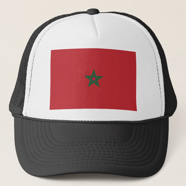 Boné Bandeira do Marrocos (Frente)