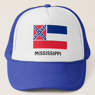 Boné Bandeira do Mississippi