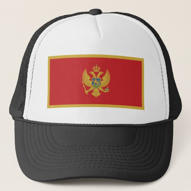 Boné Bandeira do Montenegro (Frente)