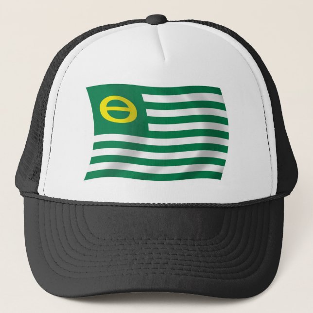 Boné Bandeira do Movimento Ecologia Chapéu (Frente)