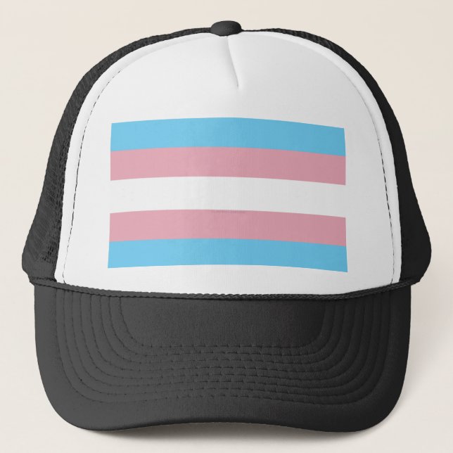 Boné bandeira do orgulho transgênero da diversidade Sli (Frente)