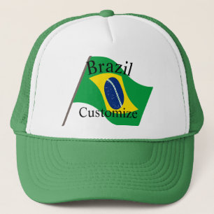 Boné Bandeira do País Brasil Thunder_Cove