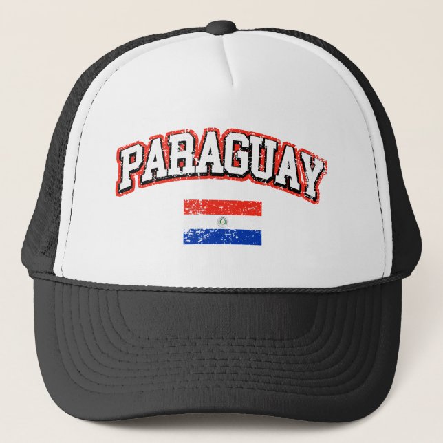 Boné Bandeira do Paraguai (Frente)
