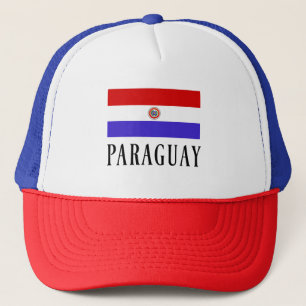 Boné Bandeira do Paraguai rotulada